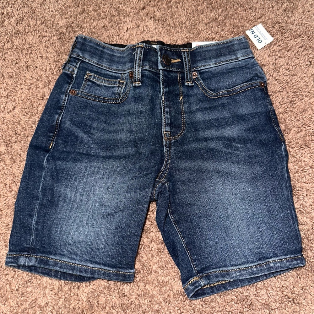 Old Navy Blue Denim Shorts Classic Style